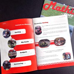 Brochure de sponsoring Karting