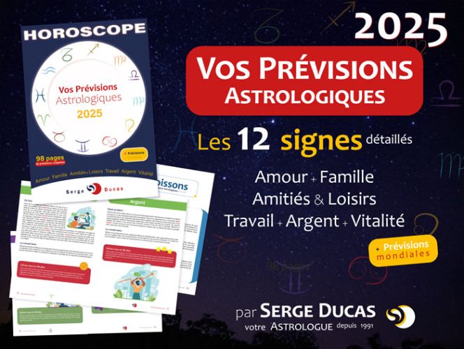 Serge Ducas Horoscope 2025