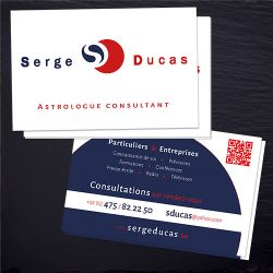 Carte de visite Serge Ducas