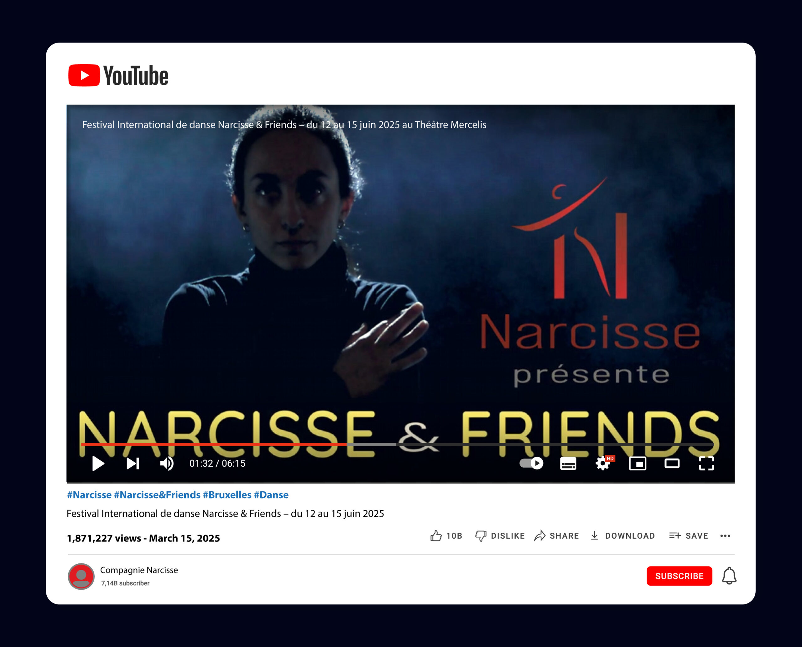 Teaser Narcisse & Friends Prométhéa