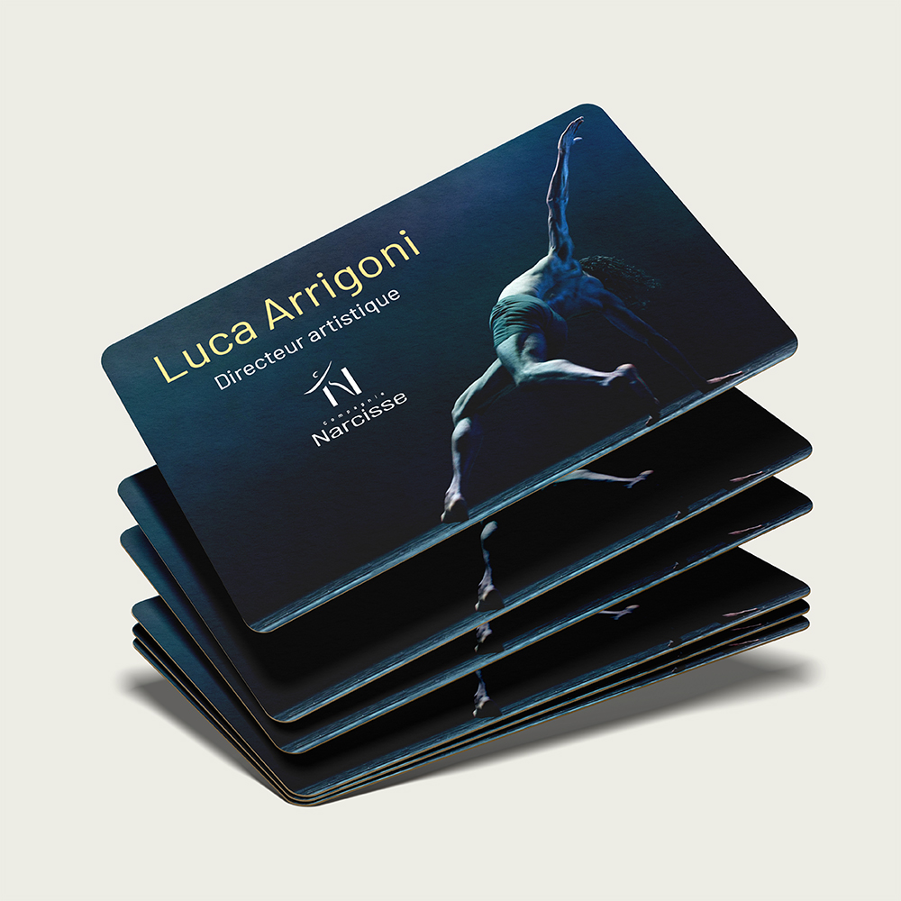 Compagnie Narcisse carte de visite