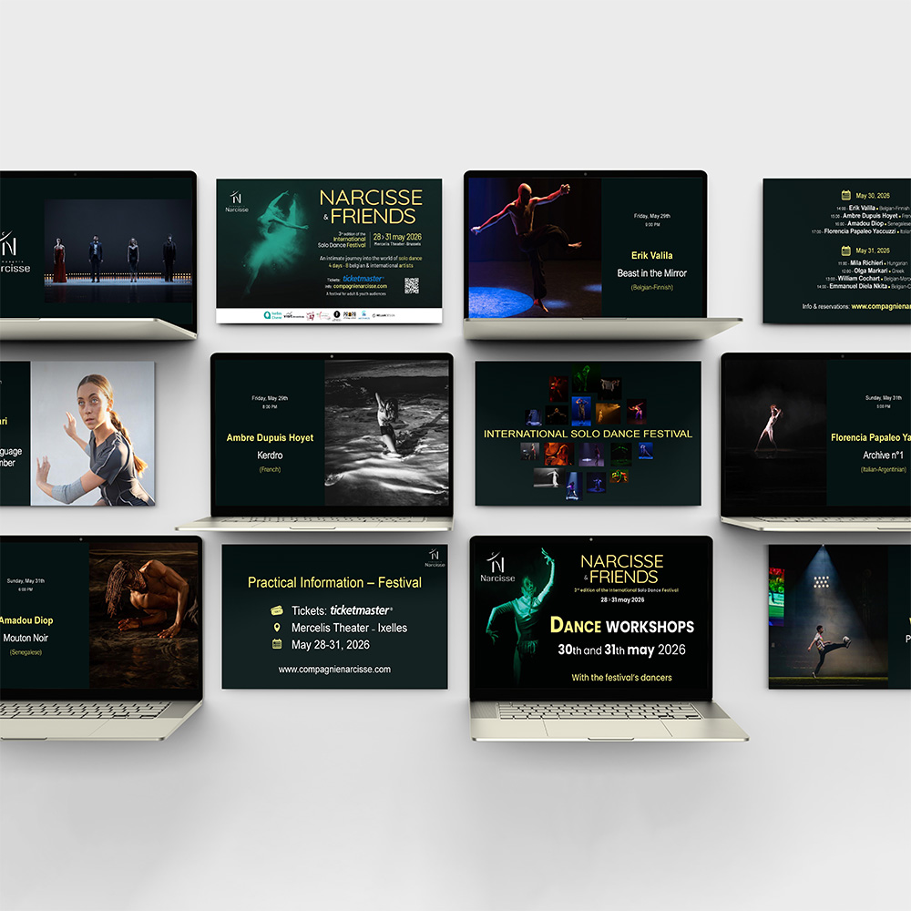 Présentation PowerPoint Festival Narcisse & Friends 2026