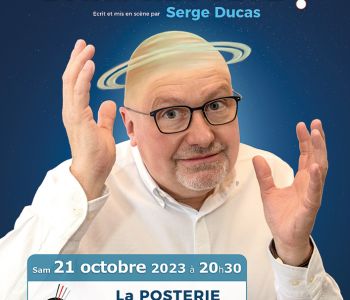 Saturne pas rond dans ma tête Serge Ducas centre culturel de Courcelles