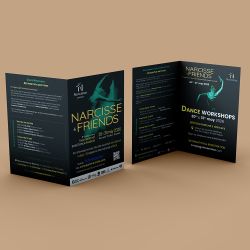 Flyer 3e festival international Narcisse & Friends0