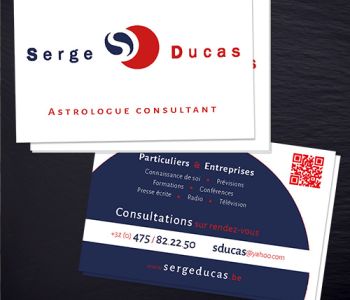 Carte de visite Serge Ducas