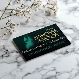 invitation conférence de presse Narcisse & Friends
