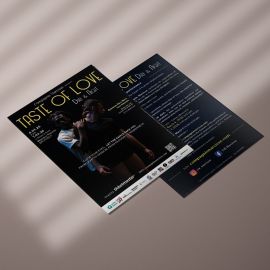 Flyer Taste of Love Narcisse