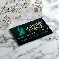 invitation conférence de presse Narcisse & Friends