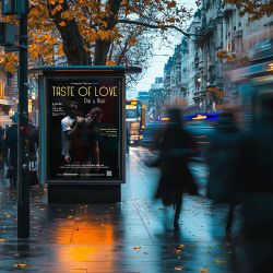 Taste of Love Affiche street