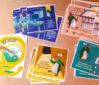 Développement durable autocollants